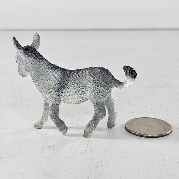 Breyer Horse Stablemate Donkey Light Grey #59204 Companion Animal - Picture 8 of 8